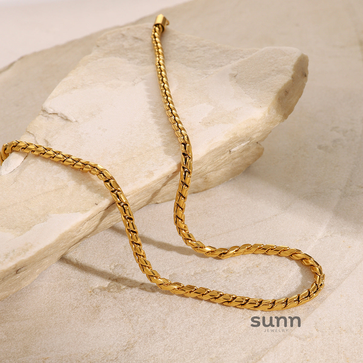 Makayla Snake Chain Set [2ZAJFAO1]
