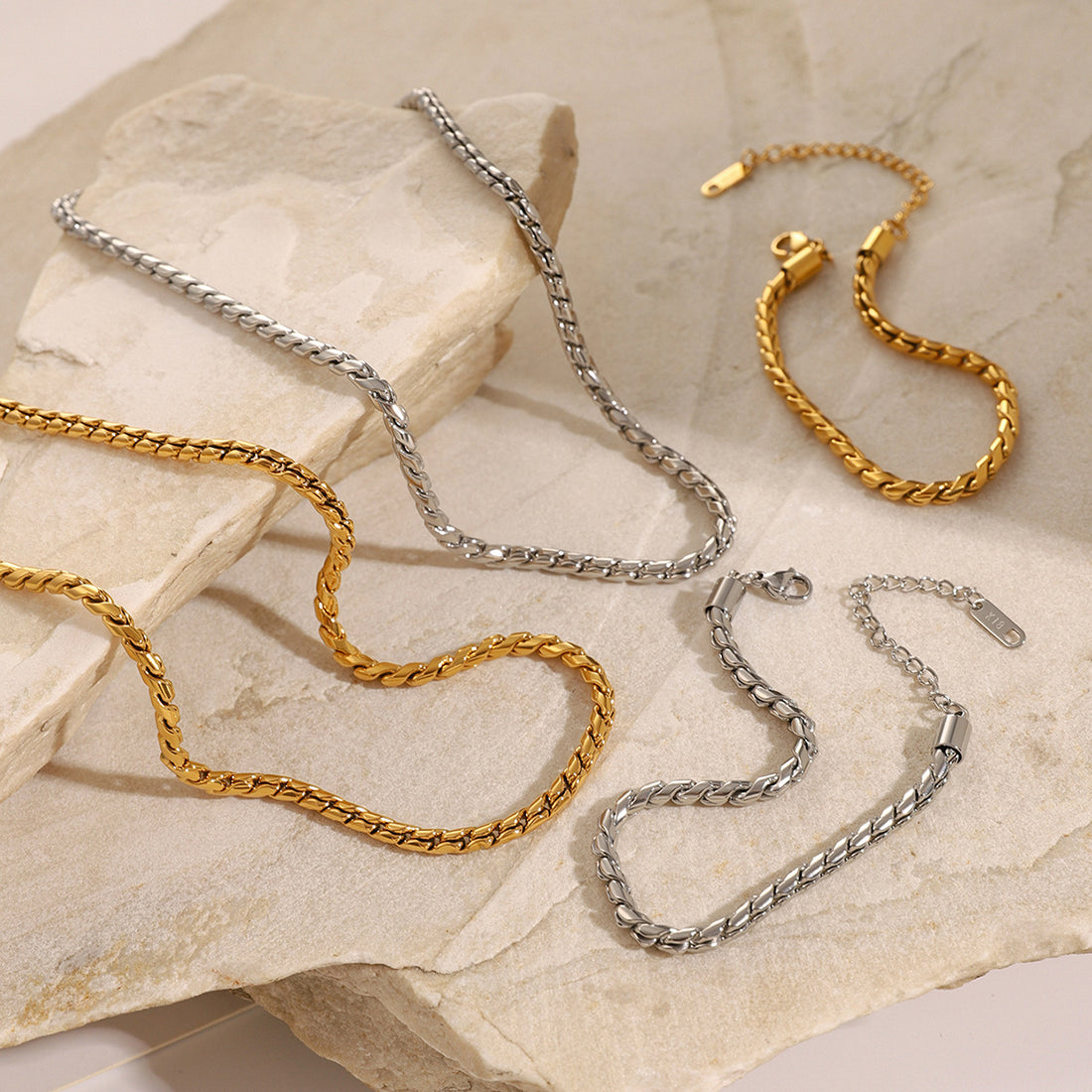 Makayla Snake Chain Set [BVSYFNIV]