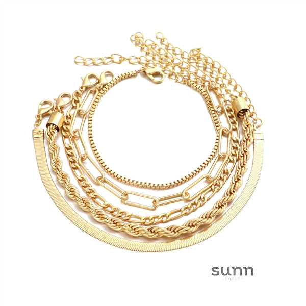 Makayla Stackable Bracelet Set [SYVOSO3E]