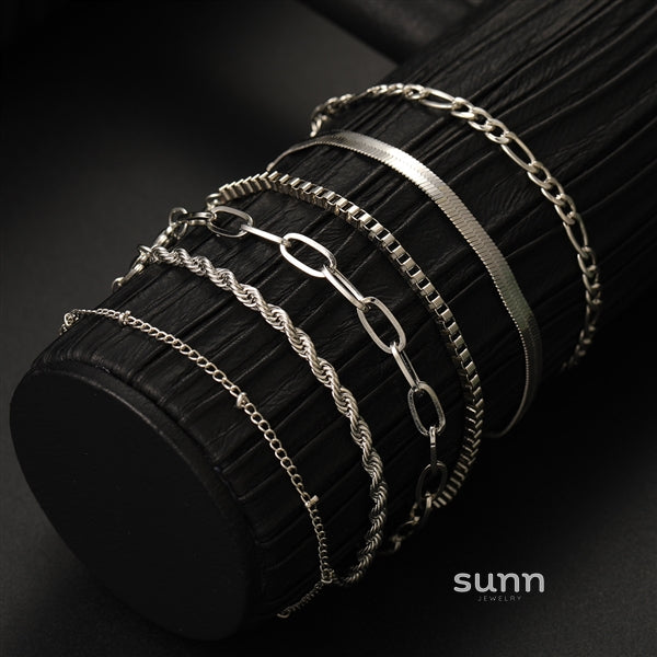 Makayla Stackable Bracelet Set [BH4VYIAL]
