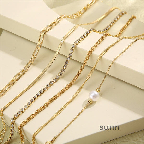 Makayla Stackable Bracelet Set [YG1EYLR4]