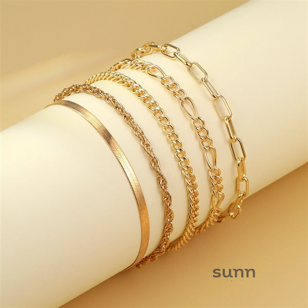 Makayla Stackable Bracelet Set [A3ZU9ENY]