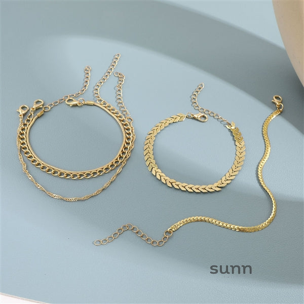 Makayla Stackable Bracelet Set [OB6FBNQ1]