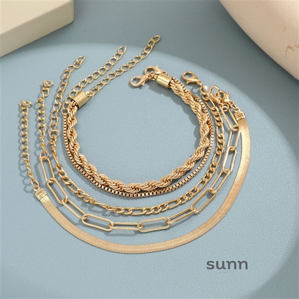 Makayla Stackable Bracelet Set [EC1QW8OH]