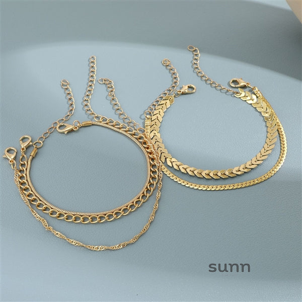 Makayla Stackable Bracelet Set [9RX4U2TF]