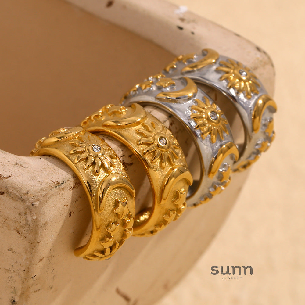 Makaylah Cosmic Gold Plated Jewelry [0N83QL54]