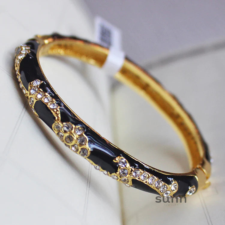 Makennah Cloisonne Enamel Cuff