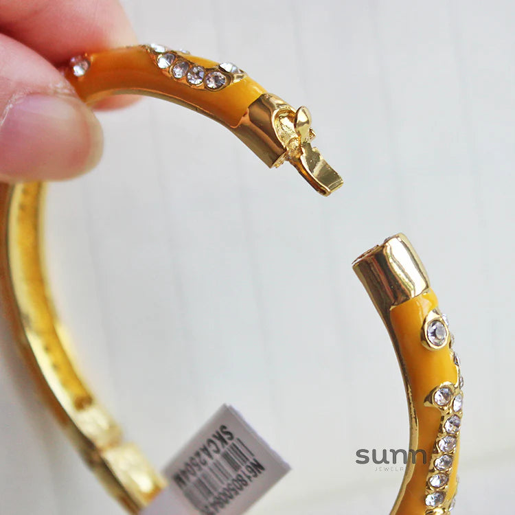 Makennah Cloisonne Enamel Cuff