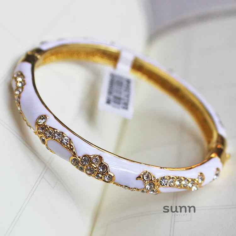 Makennah Cloisonne Enamel Cuff