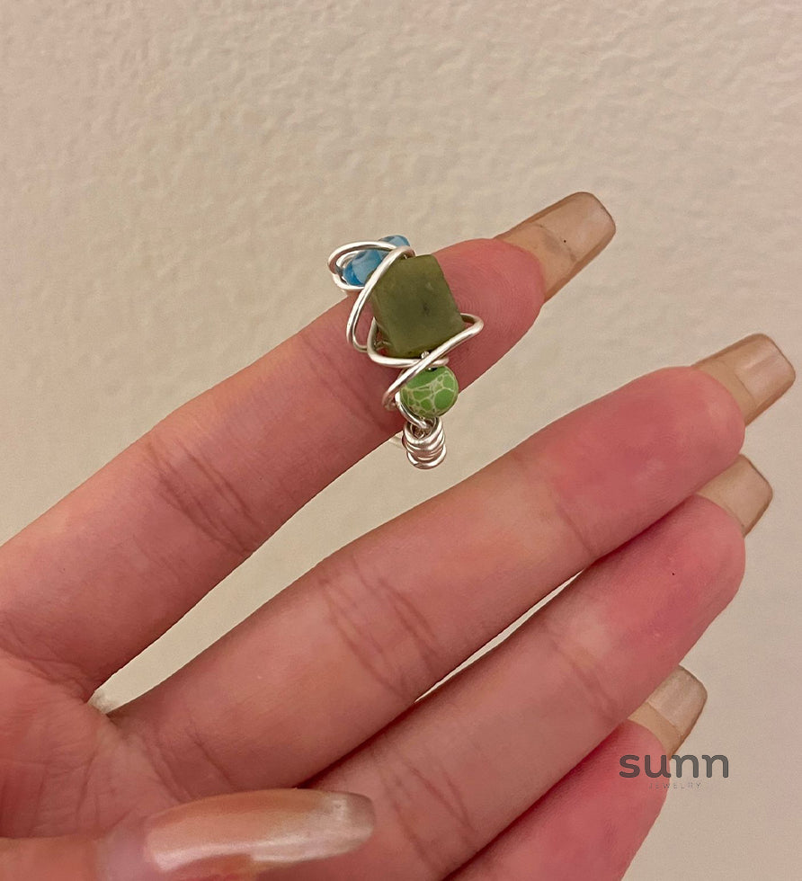 Makennah Colorful Stone Ring
