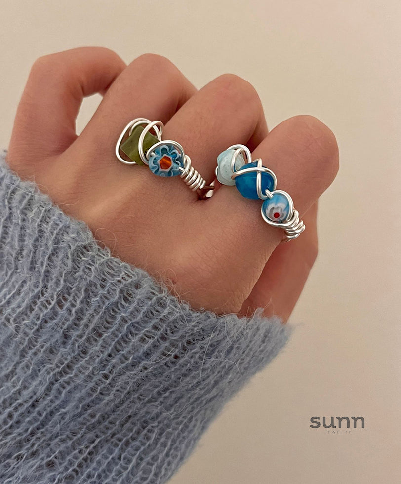 Makennah Colorful Stone Ring