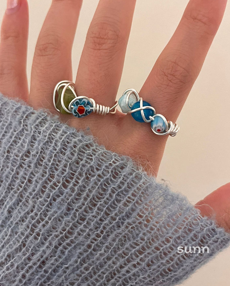 Makennah Colorful Stone Ring