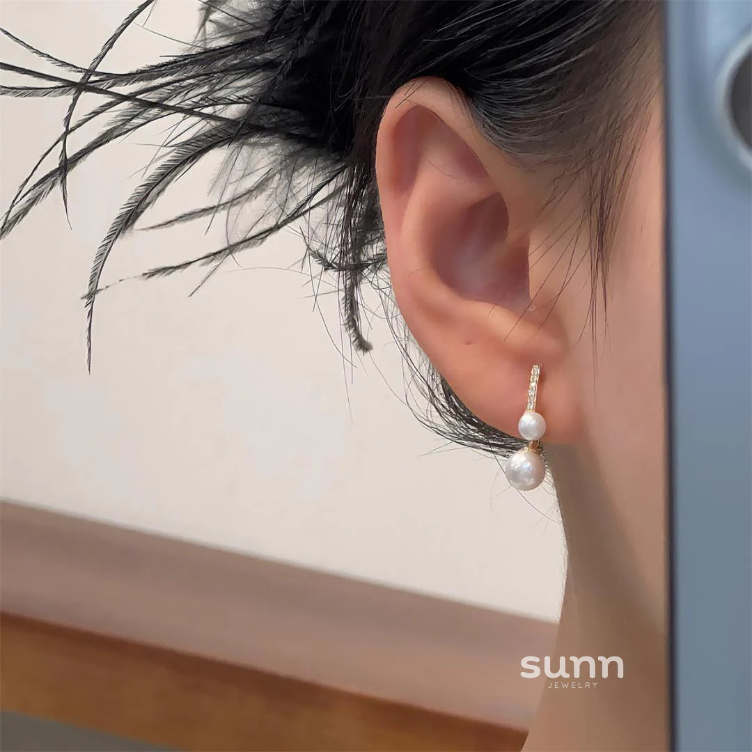 Makenzee Celestial Pearl Studs