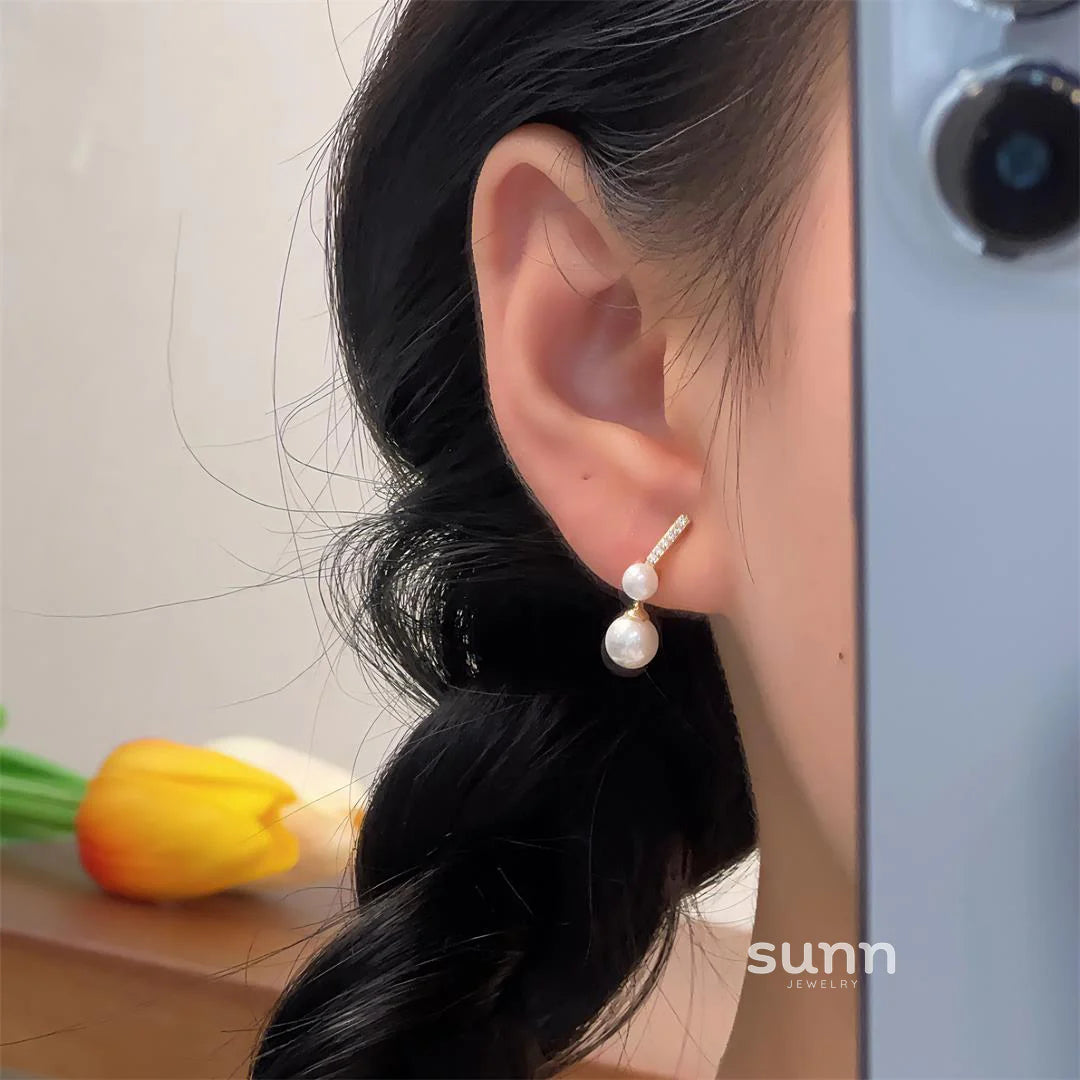 Makenzee Celestial Pearl Studs