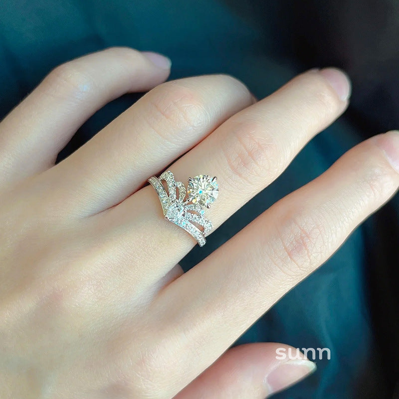 Makenzee Princess Crown Ring [GUBE095Q]