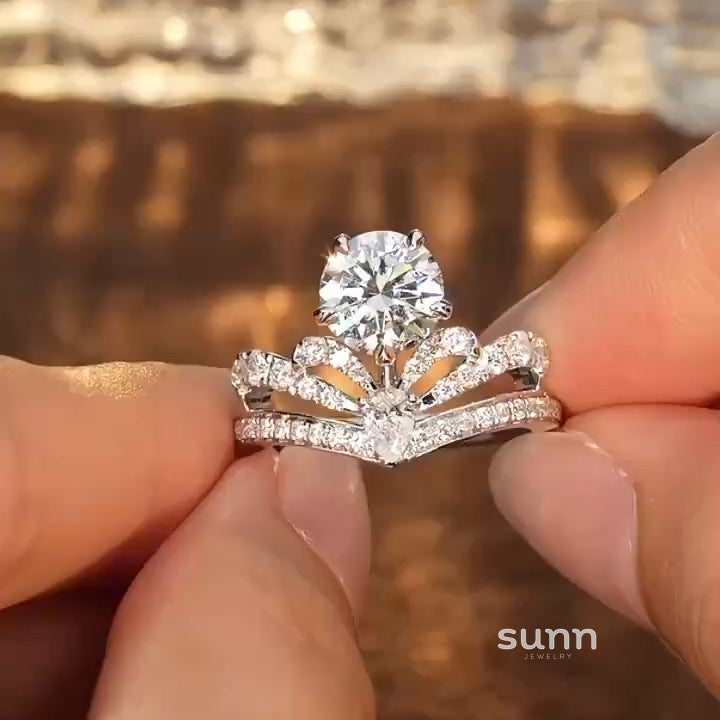 Makenzee Princess Crown Ring [FBF45DKE]