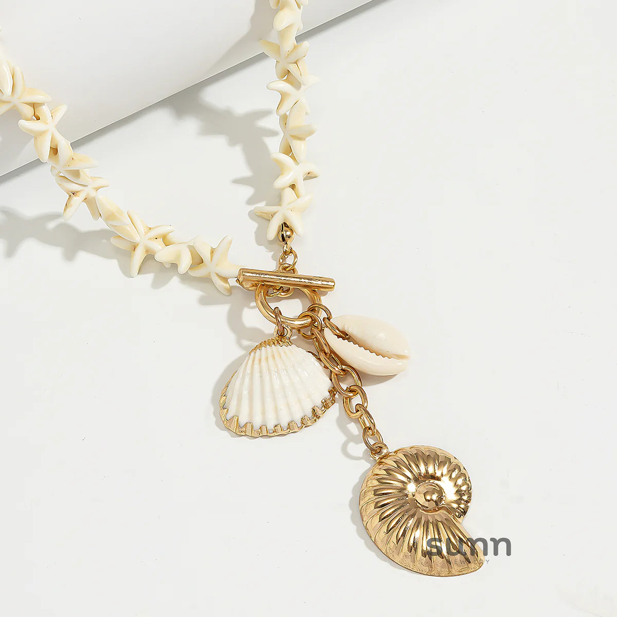 Malana Starfish Cross Necklace