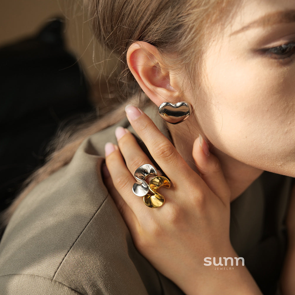 Malayah Chunky Geometric Ring [LZ5SJHT5]