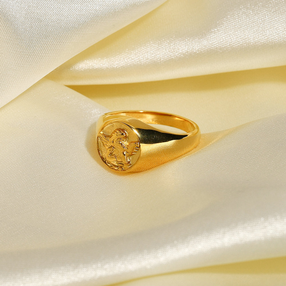 Malayia Heart Infinity Ring [NQZ6ZQPT]