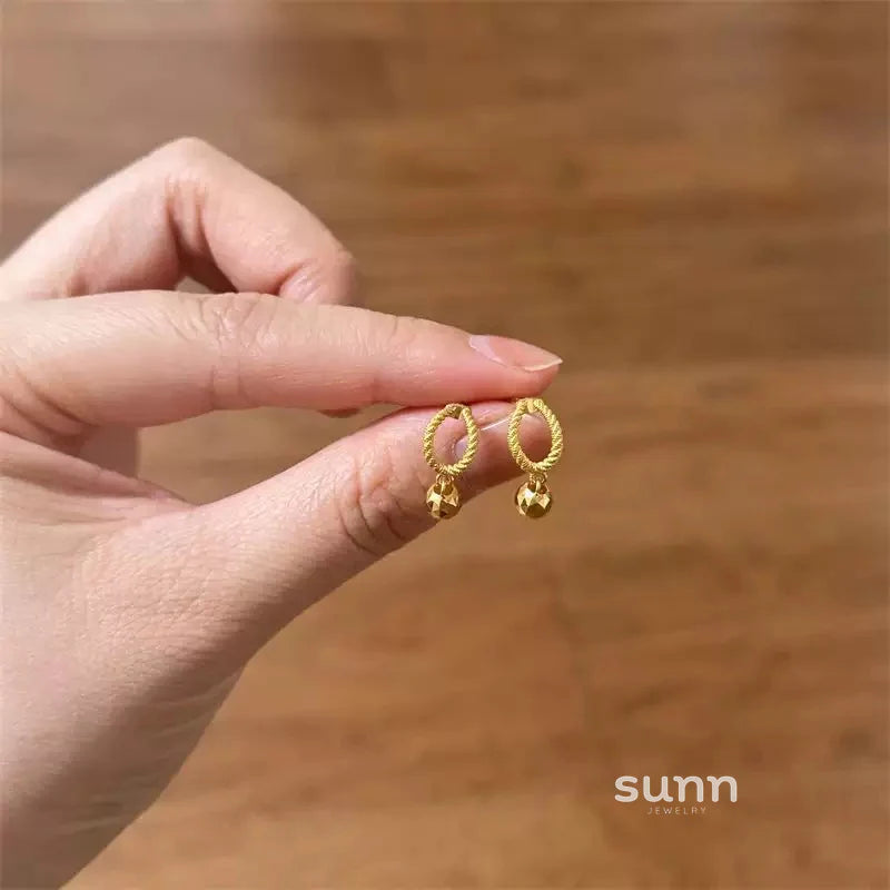 Maleah Twisted Gold Studs
