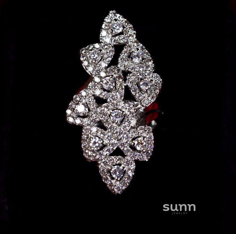 Maliyah Zircon Open Ring [ZE92NM7I]