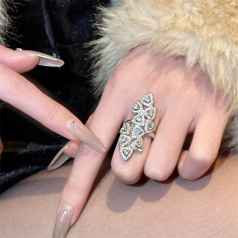 Maliyah Zircon Open Ring [3HY4DQF1]