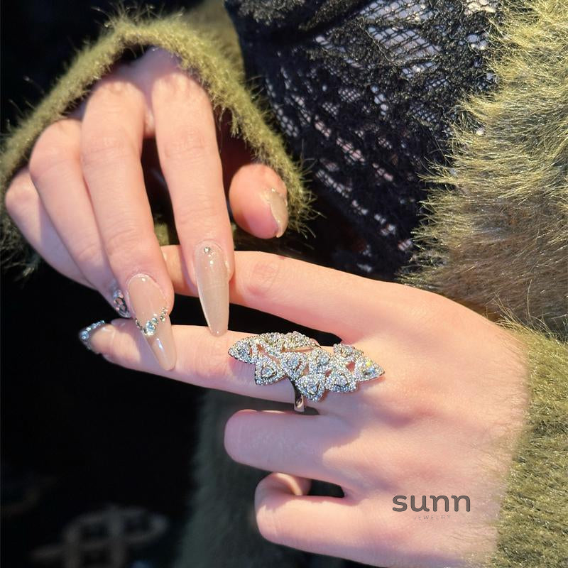 Maliyah Zircon Open Ring [3HY4DQF1]