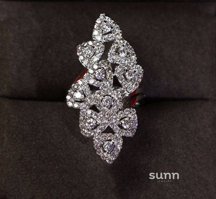 Maliyah Zircon Open Ring [5OMANZST]