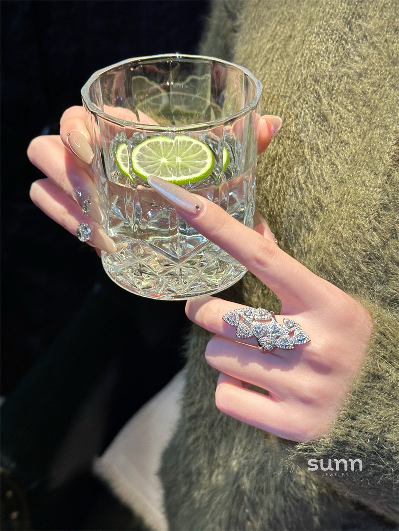 Maliyah Zircon Open Ring [LL7STJH2]