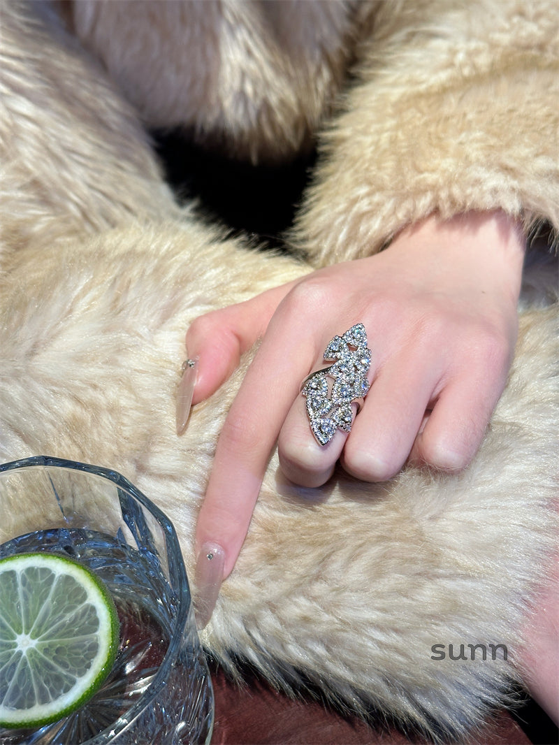 Maliyah Zircon Open Ring [719E2WK8]