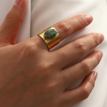 Malka Vintage Turquoise Ring