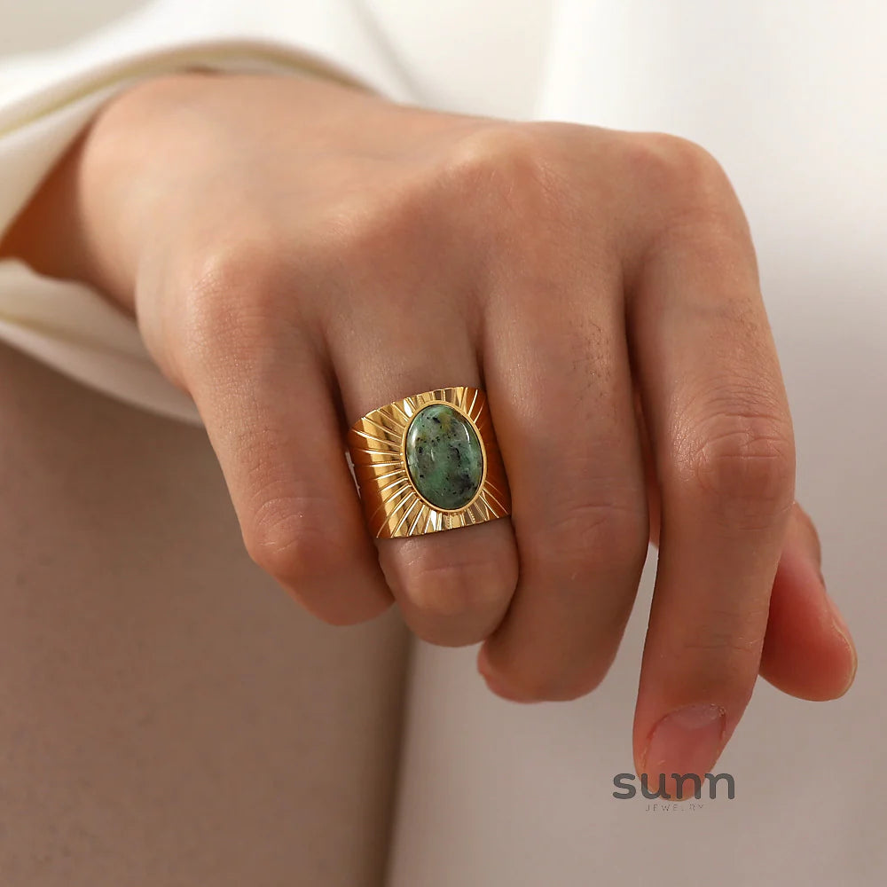 Malka Vintage Turquoise Ring
