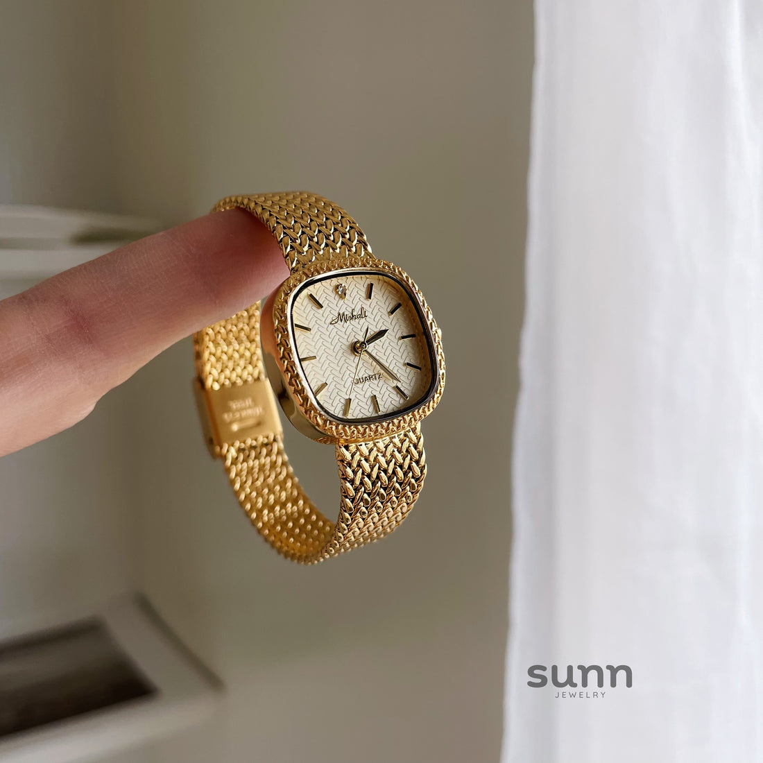 Mallory Square Mesh Watch [ODTLRIKS]