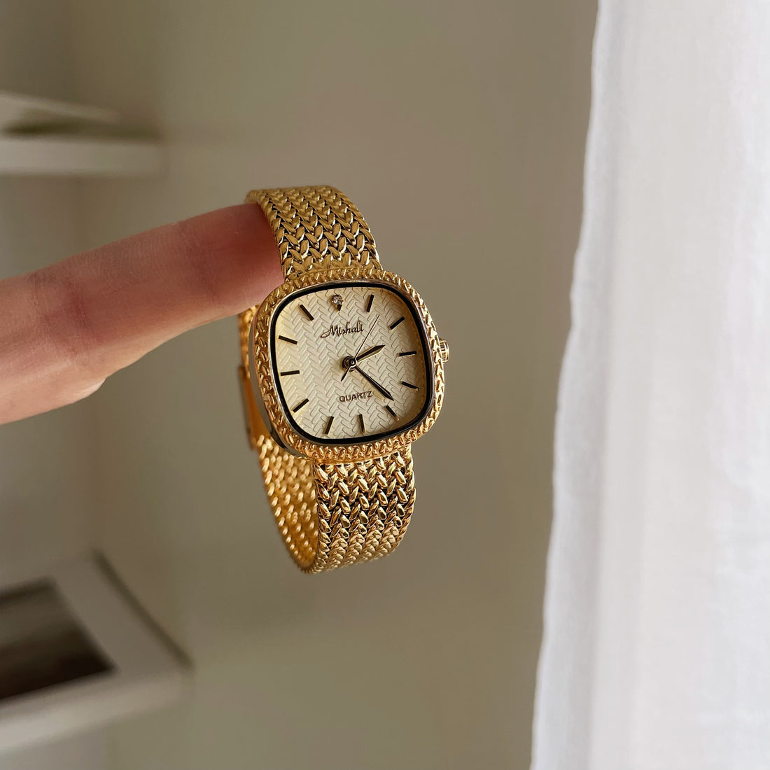 Mallory Square Mesh Watch [ODTLRIKS]