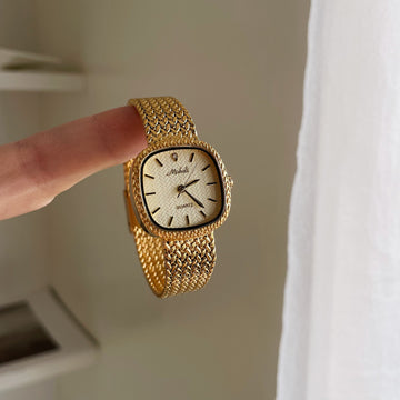 Mallory Square Mesh Watch [ODTLRIKS]