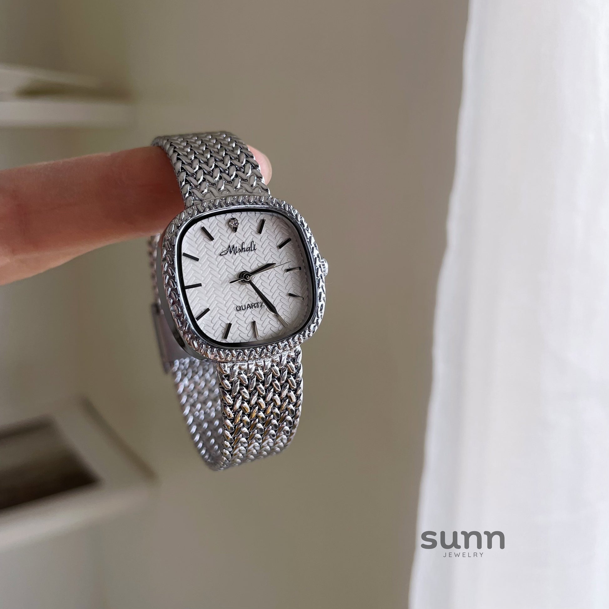 Mallory Square Mesh Watch [MKGZA61X]