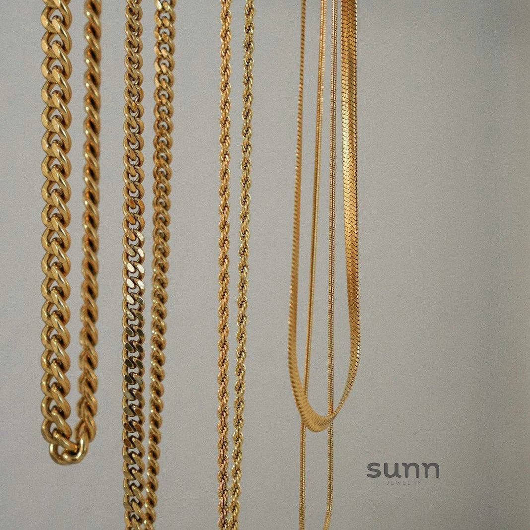 Malone Gold Link Necklace [5FQ1Y8BA]