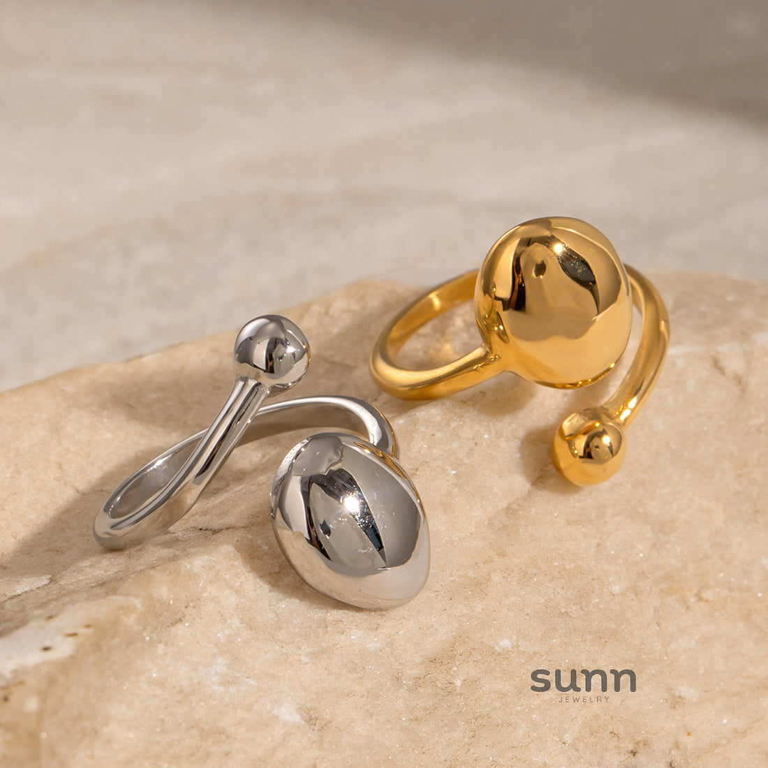 Manal Open Band Ring [S56U09IQ]