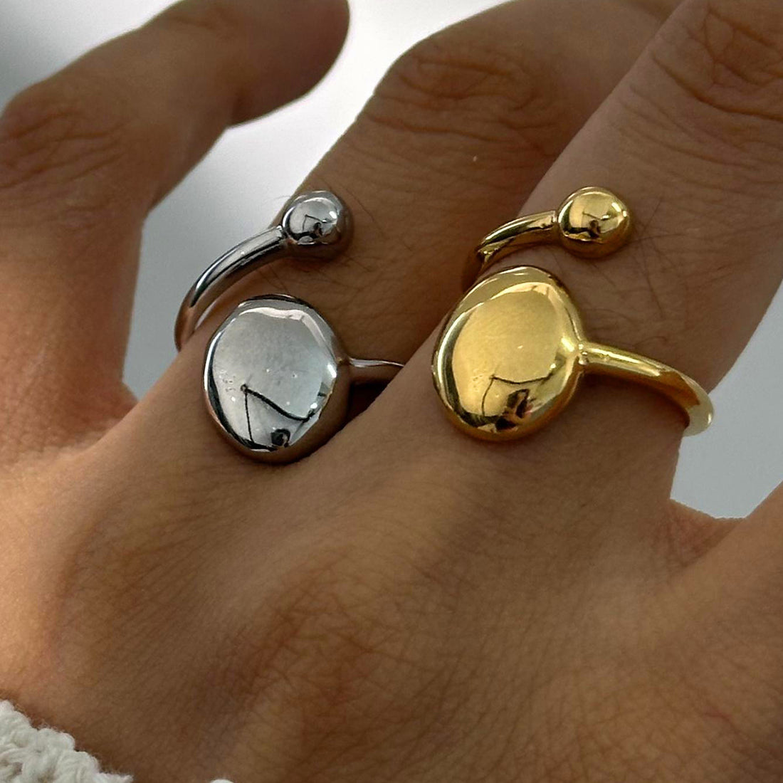 Manal Open Band Ring [S56U09IQ]
