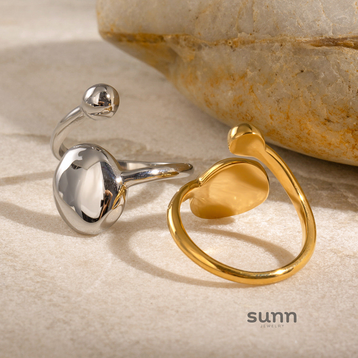Manal Open Band Ring [QU5D13JI]