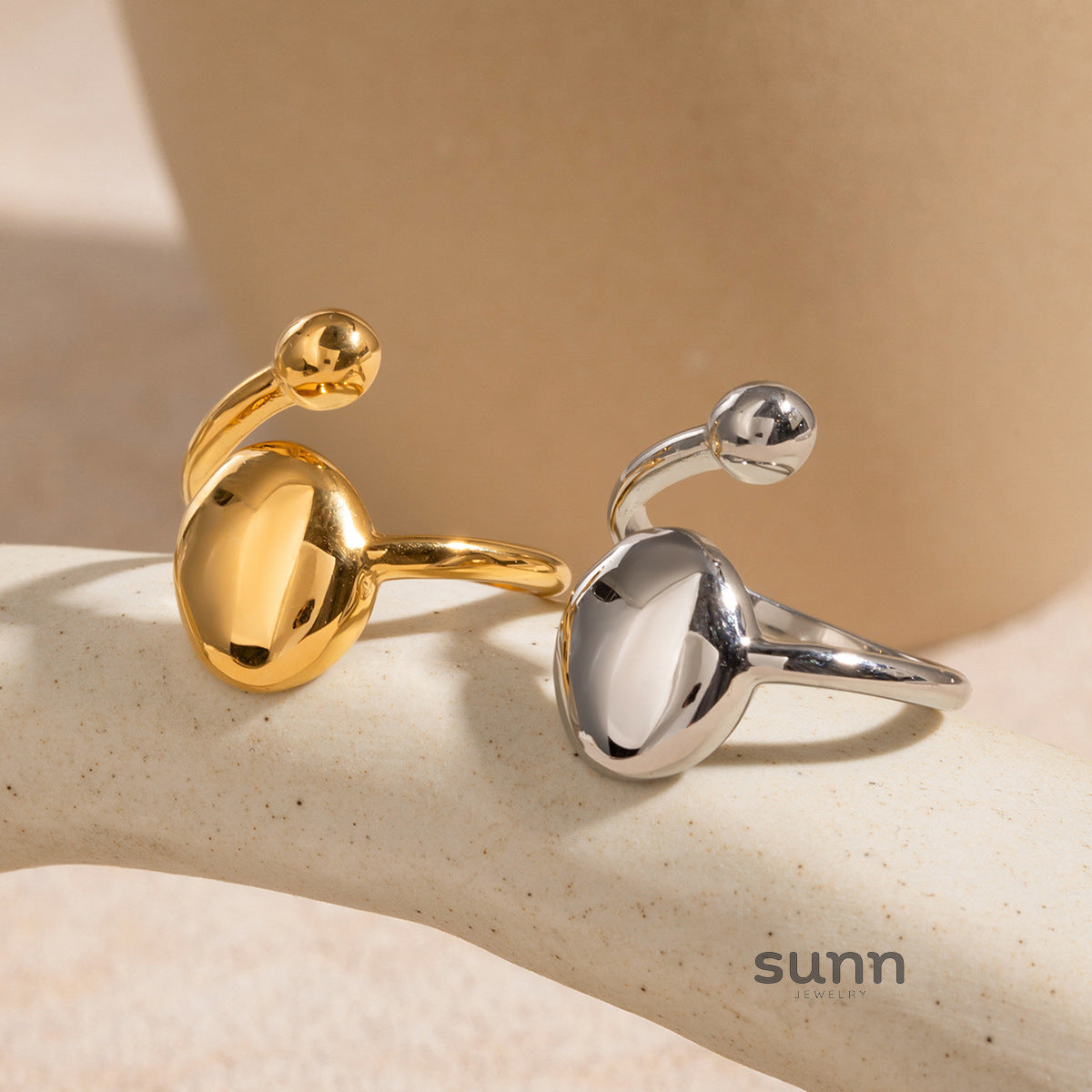 Manal Open Band Ring [2C7S67KR]