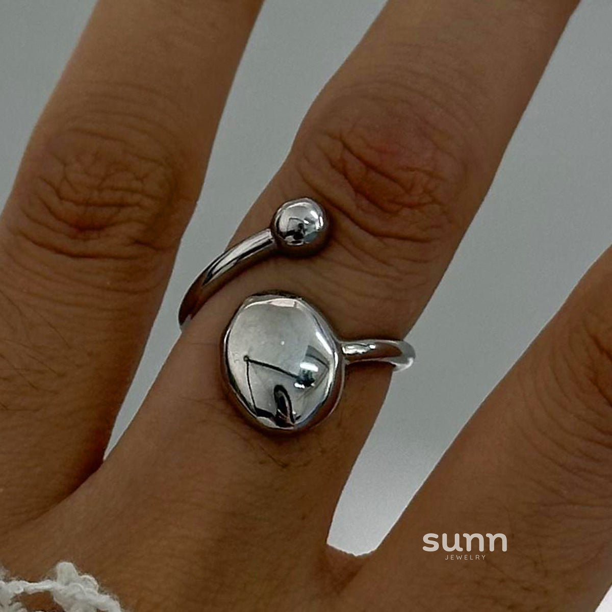 Manal Open Band Ring [PWTFPKL4]