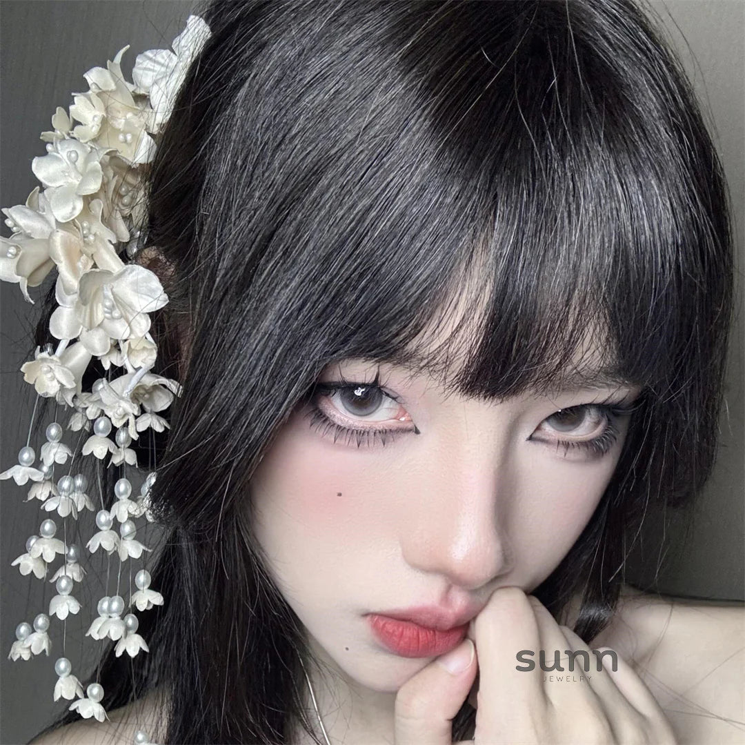 Marah Bridal Floral Barrette