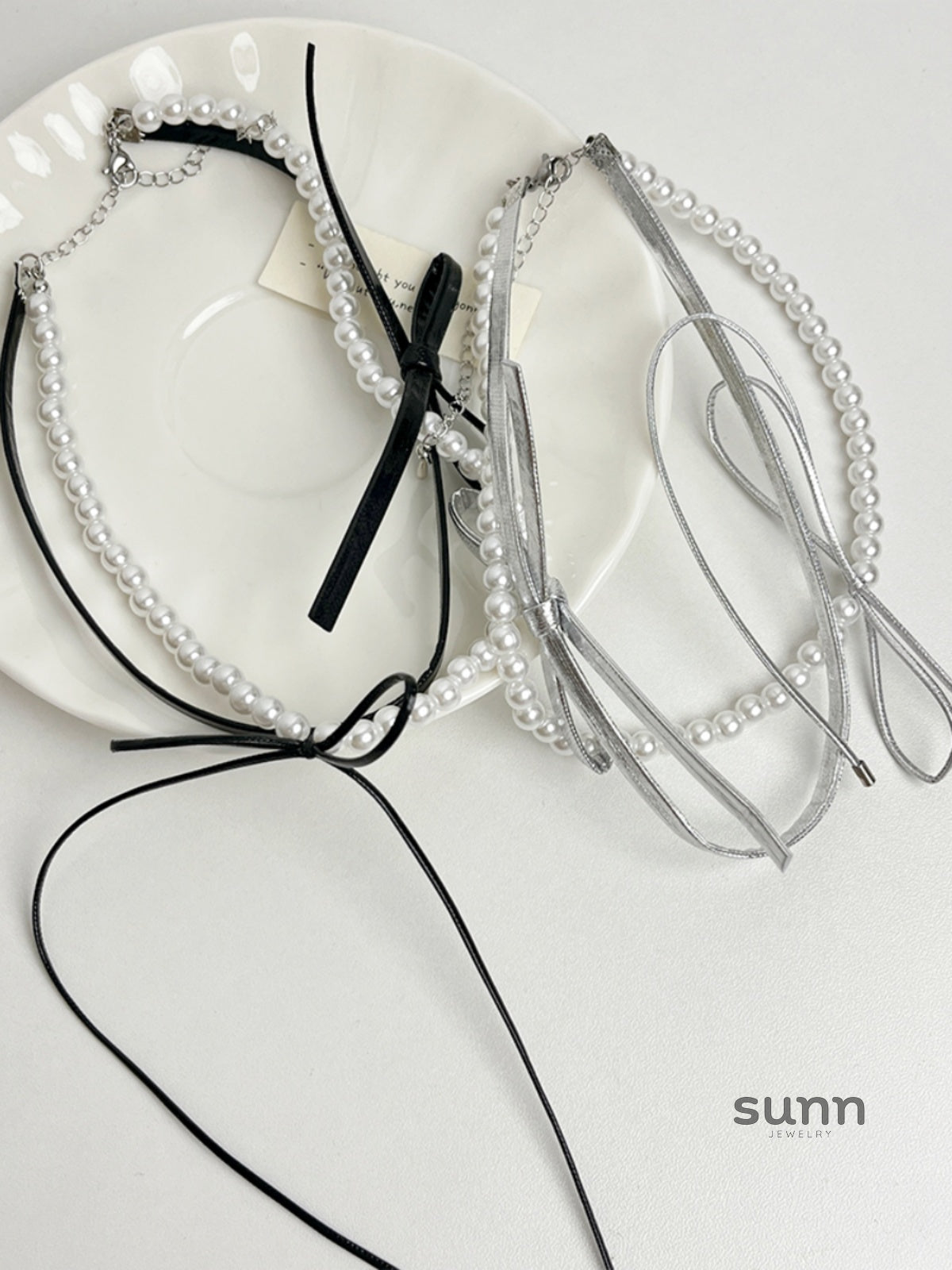 Marah Pearl Bow Necklace [0WJA70GB]