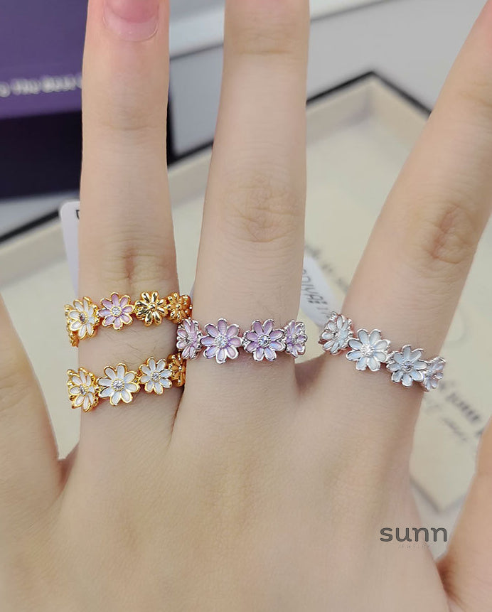 Marci Daisy Blossom Open Ring [8WFJNN0I]