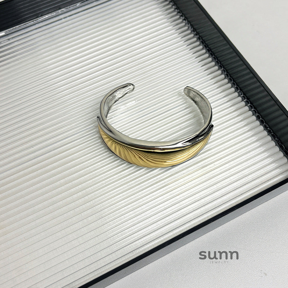 Marcy Polished Ring Bracelet [H54PK76I]