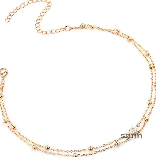 Mareli Rhinestone Body Chain