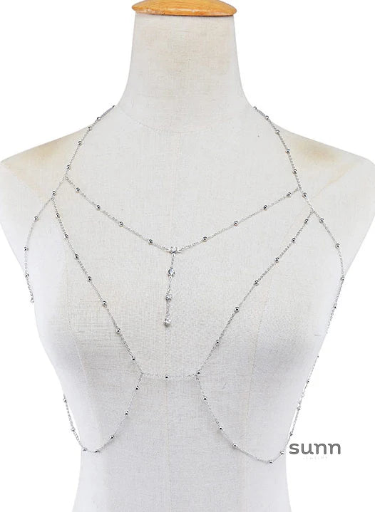 Mareli Rhinestone Body Chain