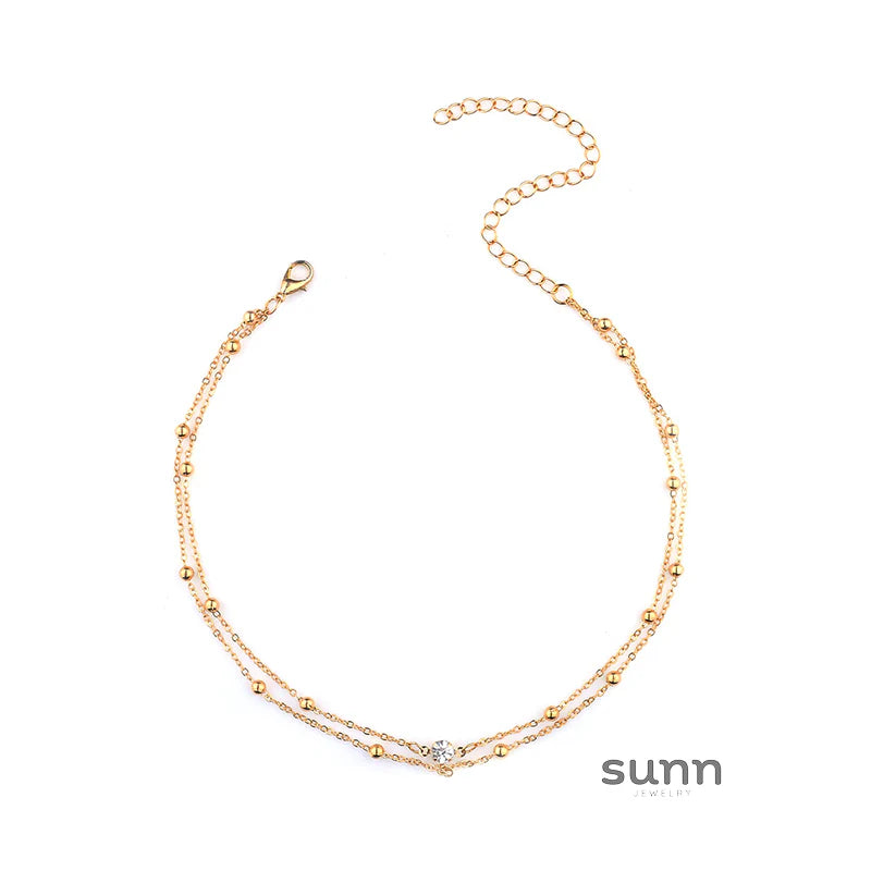 Mareli Rhinestone Body Chain