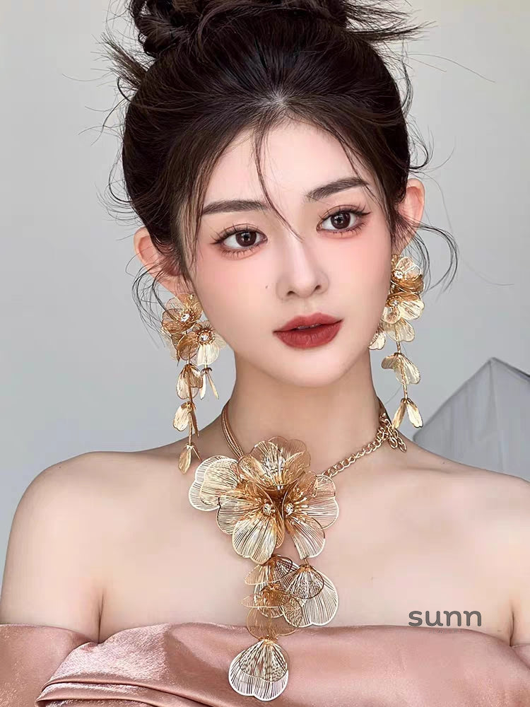 Marguerite Organza Tassel Jewelry [07LVXN5O]